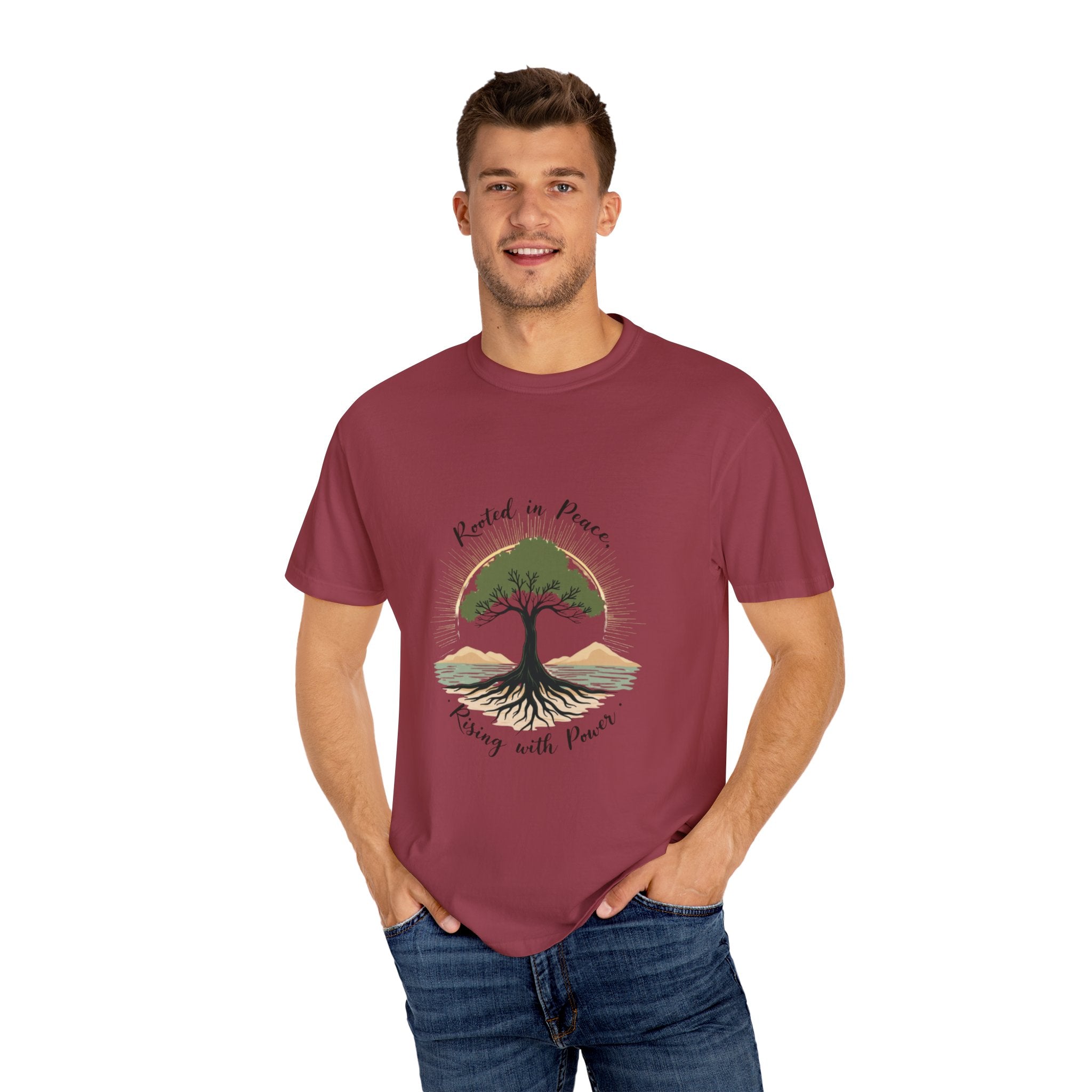 Rooted in Peace Tee - Cafe´De La Belle Joue