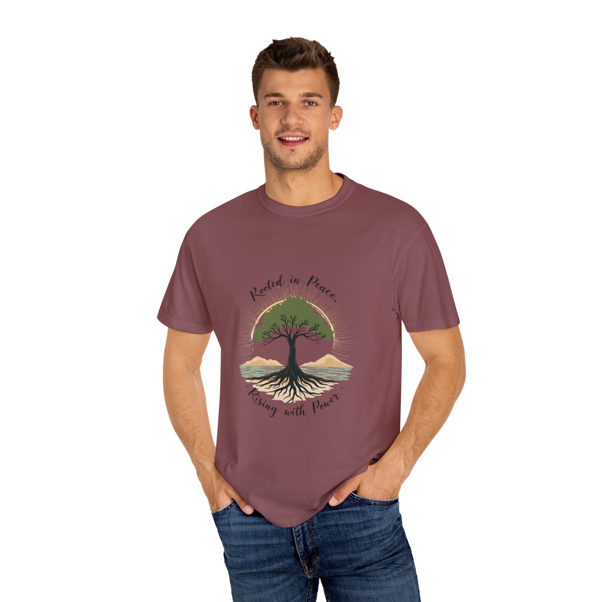 Rooted in Peace Tee - Cafe´De La Belle Joue