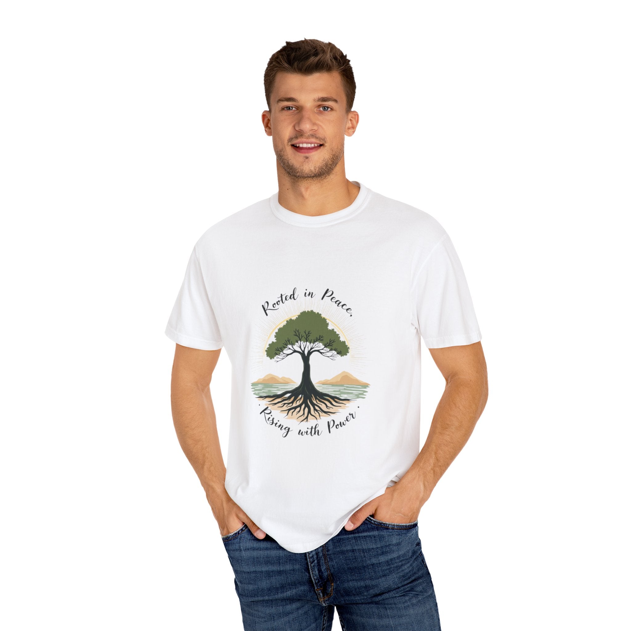 Rooted in Peace Tee - Cafe´De La Belle Joue
