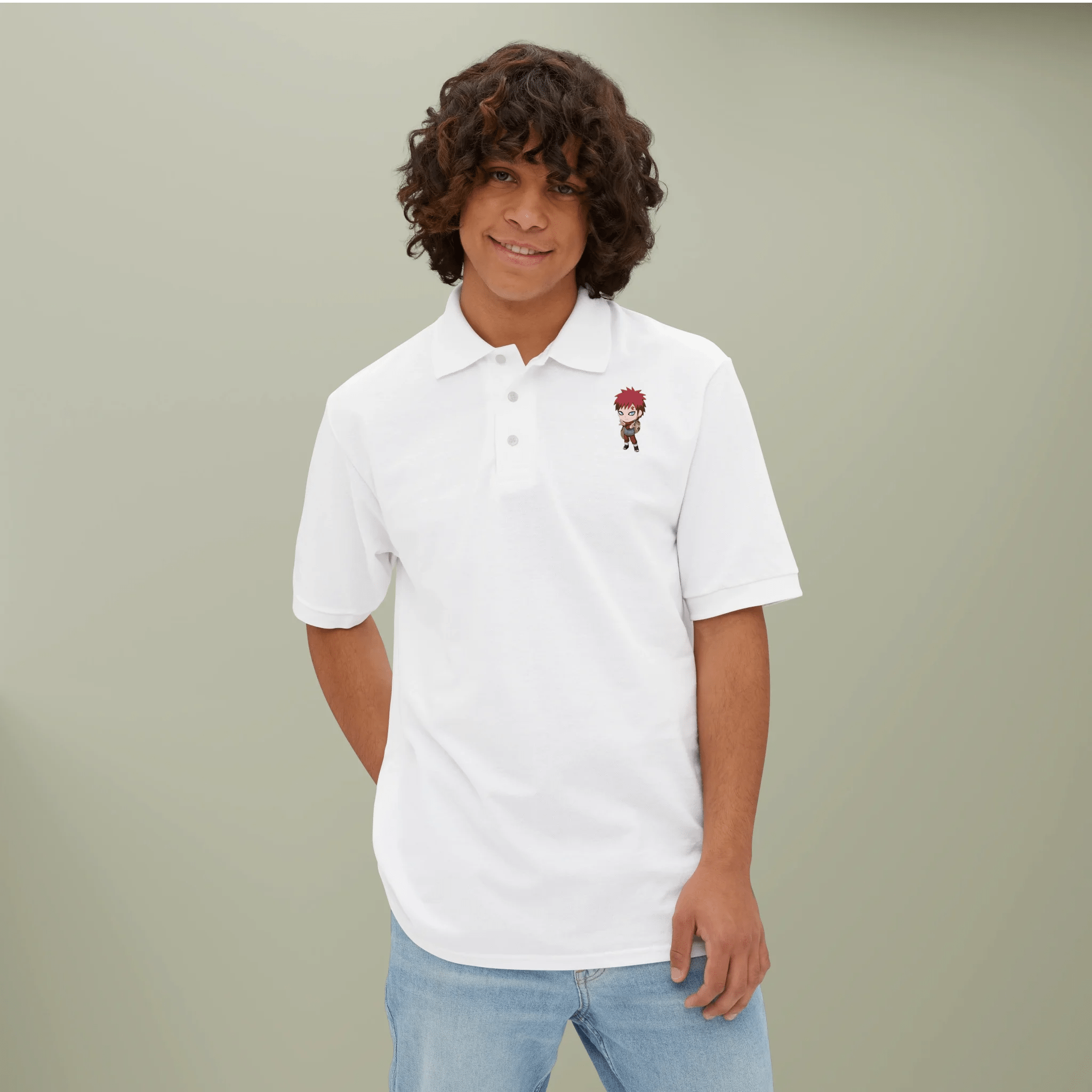 Men's Pique' Polo - Cafe´De La Belle Joue