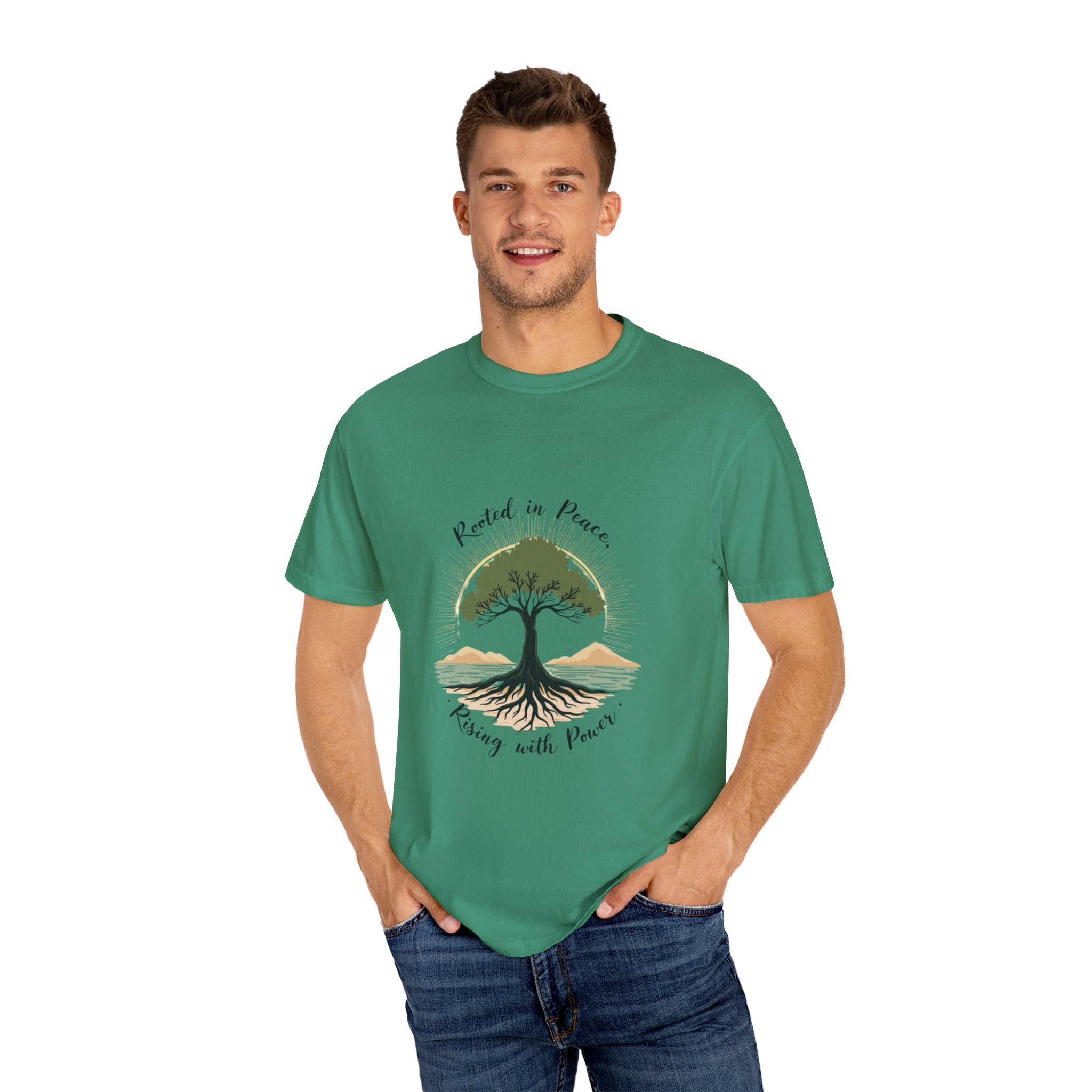 Rooted in Peace Tee - Cafe´De La Belle Joue